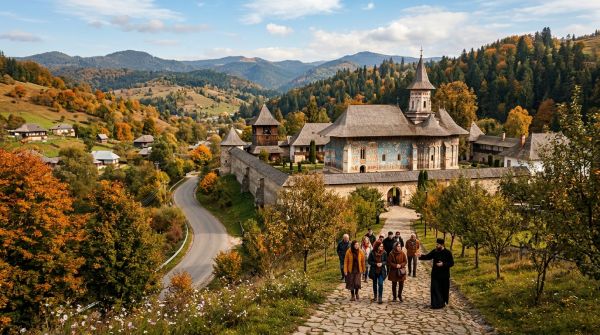 Comment organiser une visite des monastères orthodoxes en Roumanie?