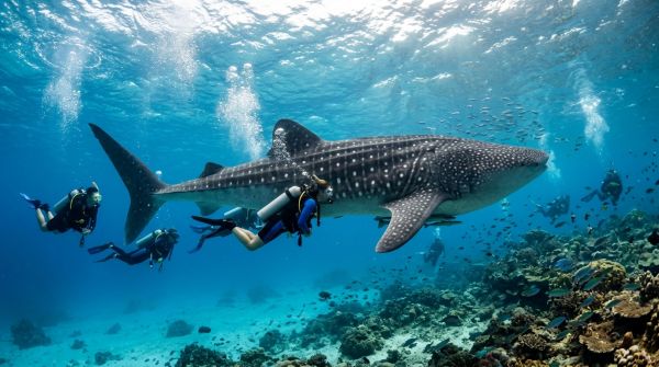 Où trouver les meilleurs spots pour la plongée avec les requins-baleines aux Maldives : saisons et sites à visiter ?